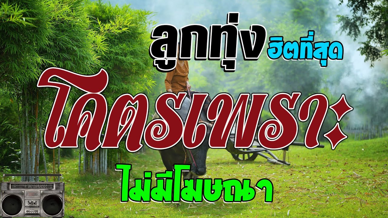 รวมเพลง ลูกทุ่งฮิตที่สุด โคตรเพราะ คัดมาพิเศษ ลูกทุ่งเพลงเพราะ100% ฟังต่อเนื่อง ไม่มีโฆษณา