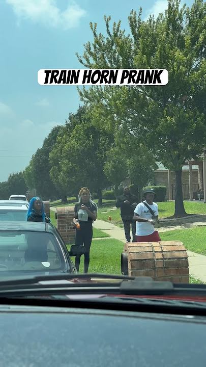 Train Horn Prank | Hornblasters Train Horn