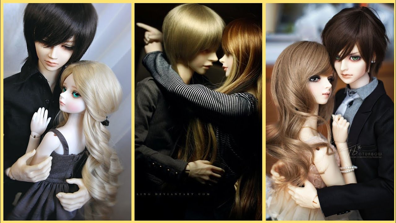 Cute And Beautiful Doll Couples Dpz ||Doll Couple images || Couple ...