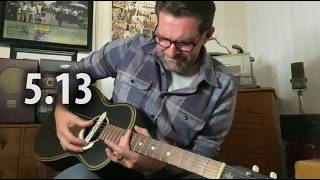 Chicago Blues Guitar – Lesson 5.13 Micro Bends in the A Position | Early Electric String Bending
