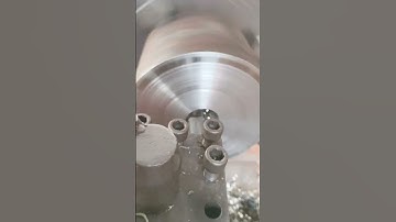 Steel bush boring in diamond tool 🔥💯 #lathe #lathemachine #youtube