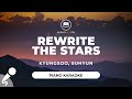 Rewrite The Stars Kyungsoo Suhyun Piano Karaoke