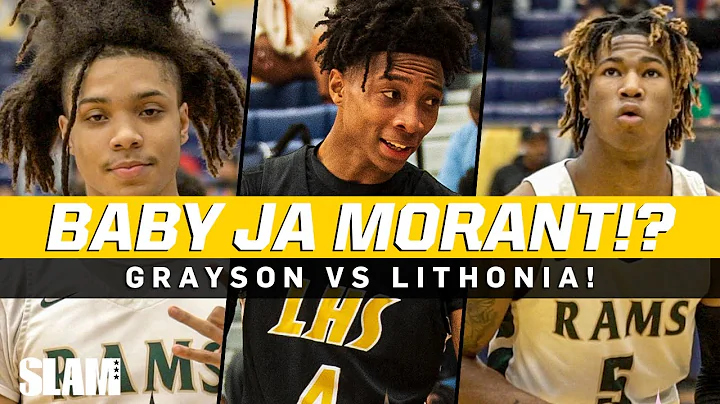 Baby Ja Morant!? Grayson duo takes on Eric Gaines