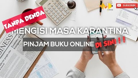 CARA GAMPANG PINJAM BUKU DI PERPUSTAKAAN ONLINE