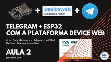 2.Como Enviar Mensagens no Telegram com ESP32 Usando a Plataforma Device Web