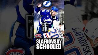 JURAJ SLAFKOVSKY JUST GOT TAUGHT A MASSIVE LESSON BY BRANDON HAGEL… BAD NEWS FOR THE HABS?