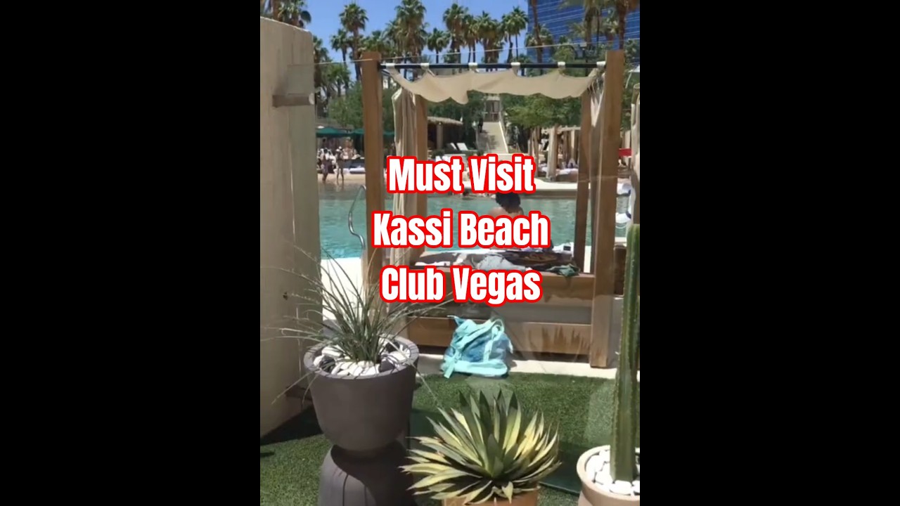Kassi Beach House Las Vegas Chic vibes, cocktails coastal flavors 