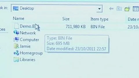 How To Run Bin Files