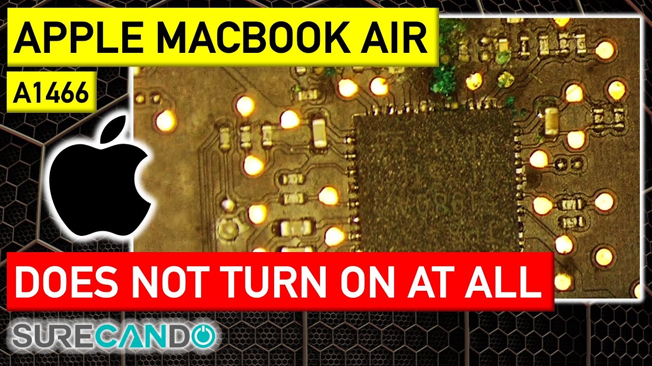 Reviving MacBook Air A1466: Liquid Damage Repair Success! - YouTube