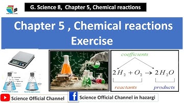 Chapter 5 Chemical reactions Exercise Class 8 Science