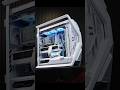 RYZEN 9 9950X3D + RTX 5090😱 Dream White Rog Gaming PC Build🌍 #pcbuild​ #gamingpc​ #computer​ #asmr​