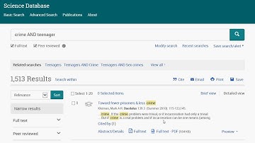 How to find an article using a Proquest database