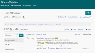 How to find an article using a Proquest database