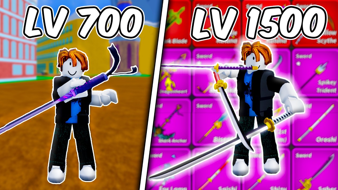 Hành Trình Đi Thu Thập TẤT CẢ Những Thanh Kiếm trong Blox Fruits (Sea 2)