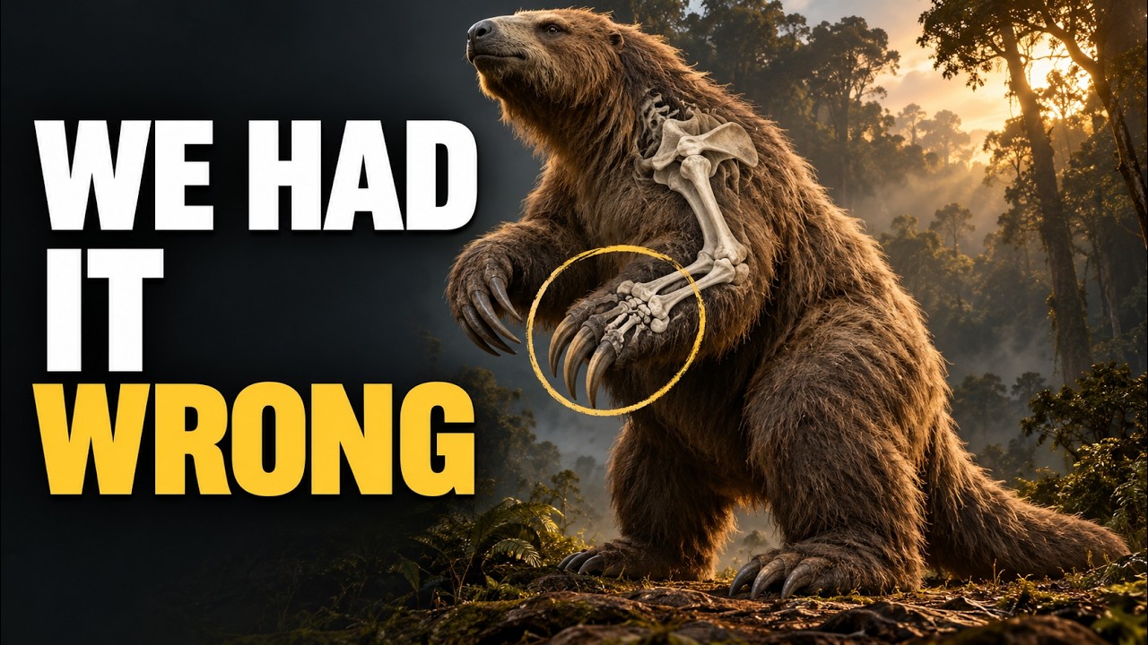 The Giant Sloth That Changed How We See Prehistory - YouTube