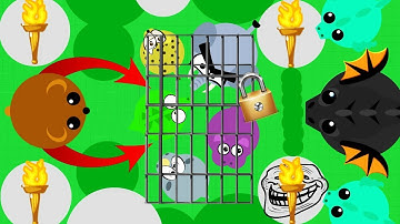 MOPE.IO TRAP TROLLING PETS in ZOO! ANIMALS STUCK IN MUD / NEW BEST TROLL UPDATED (Mope.io Gameplay)