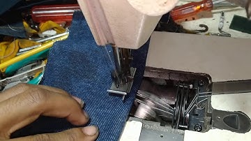 Juki chain stitch 3 needle machine