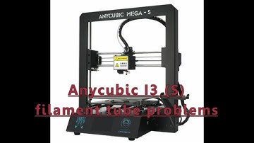 Anycubic I3 teflon tube repair
