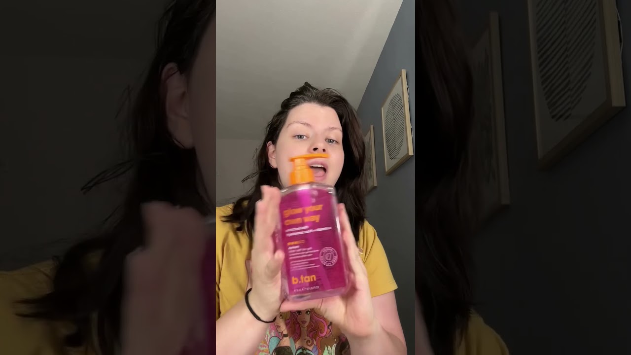 Trying the viral Glow Your Own Way Gel self tanner 