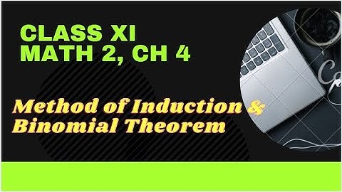 #1 Method of Induction, Ex.4.1, Q1&2