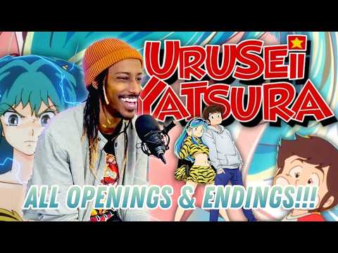 THE ORIGINAL TSUNDERE!!! ALL URUSEI YATSURA OPENINGS & ENDINGS REACTION!!!