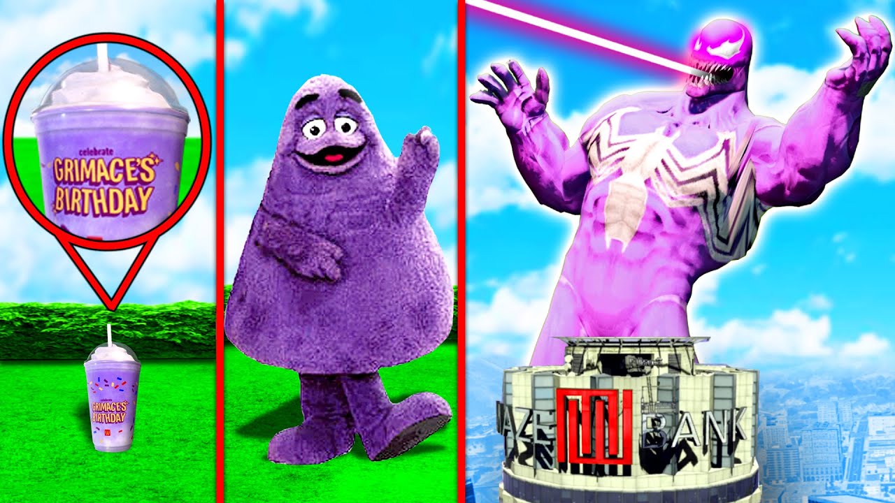 GTA 5 - GRIMACE zu GOTT GRIMACE upgraden!!