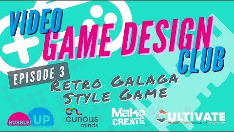 How to make your own Video Game - Making a "Galaga" style retro video game