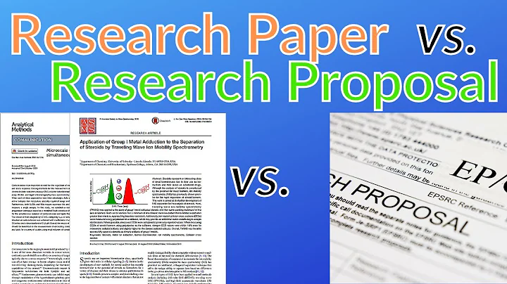 Research Paper vs. Research Proposal: 3 Important Differences