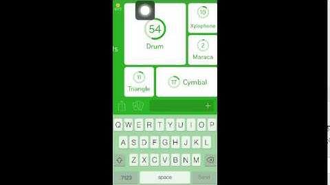 94% percussion instruments