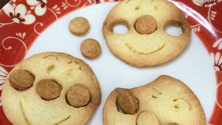 アンパンマンクッキー　簡単パズルクッキー楽しくおやつ