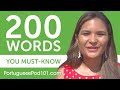 200 Words Every Portuguese Beginner Must-Know