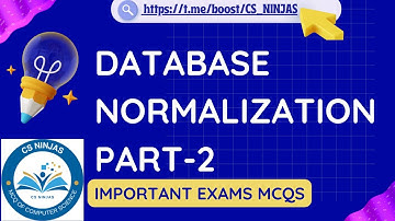Master Normalization: Previous Year MCQs on 1NF, 2NF, 3NF & BCNF - PART-2