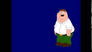 Green Screen soundbyte, Peter Griffin Baked trying to cutaway