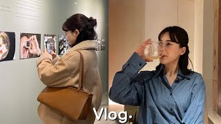 [VLOG] 중단발c컬펌•3일1치팅•팔각도•생일 데이트 (통인시장,그라운드시소 서촌,아티클,온6.5)• 투티에 파라렐백