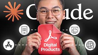 I Made 5 Digital Products with Claude AI Agent in 32 minutes