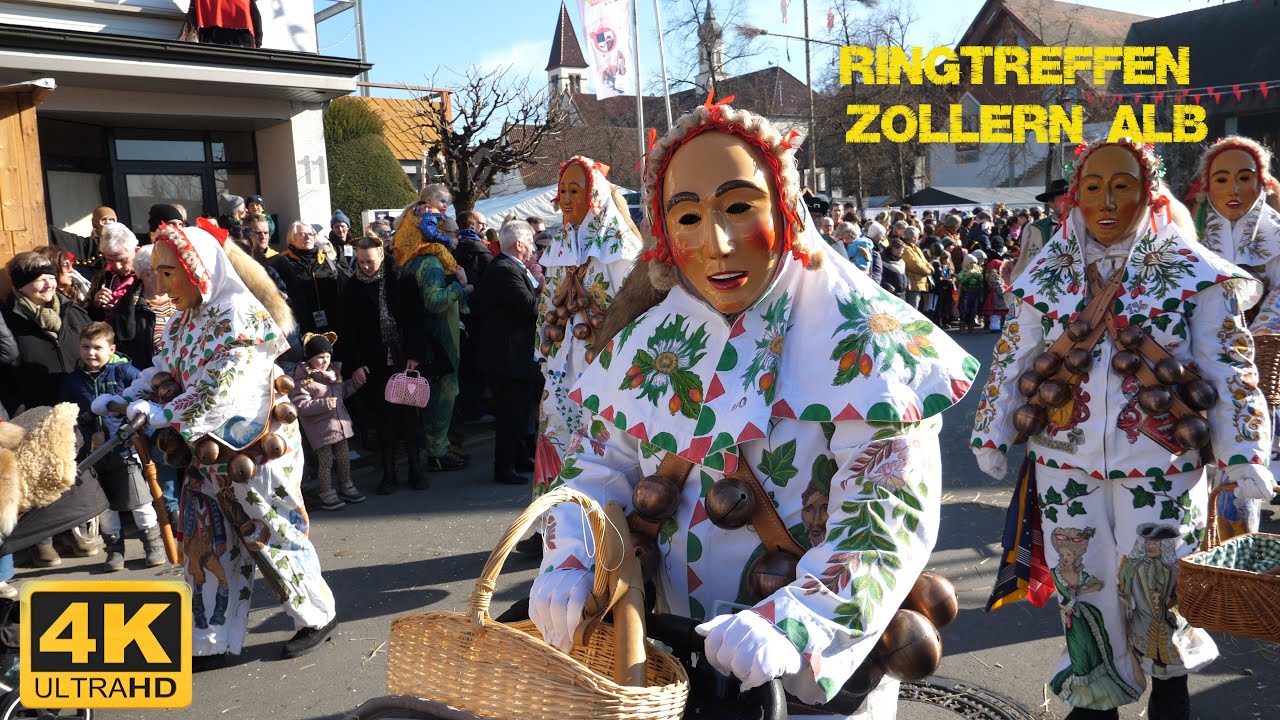 Fasnet Ringtreffen Zollern Alb in Bisingen Teil 1