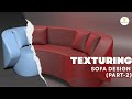 SOFA TEXTURING DESIGN IN 3DS MAX (PART-2) | FURNITURE DESIGN | SOFA DESIGN | 3DS MAX DESIGN |