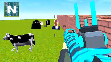 Nextbots Sandbox in Backrooms Shooter Gameplay 411 ,Sandbox Android Games  ios Walkthrough Simulator