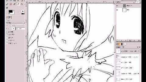 Drawing ANIME art with the Gimp #2 (1 of 6)