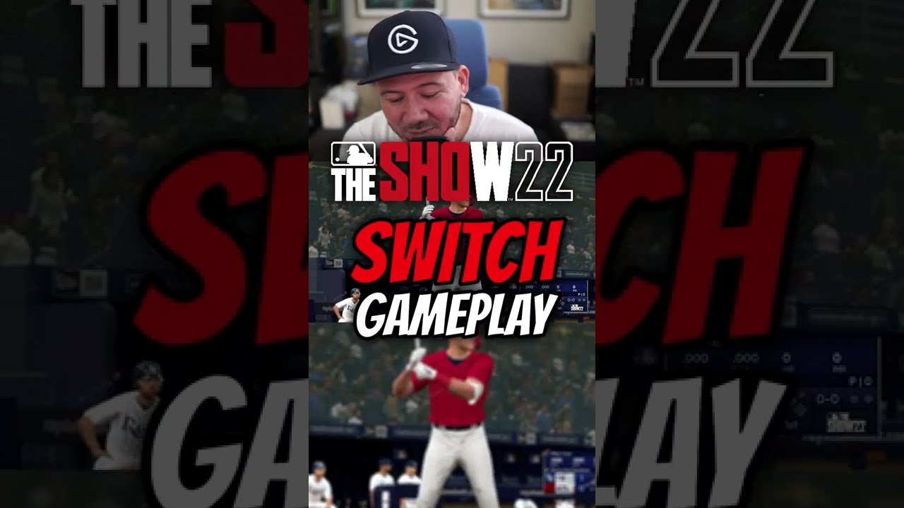 MLB The Show 22 Switch Gameplay First Look!