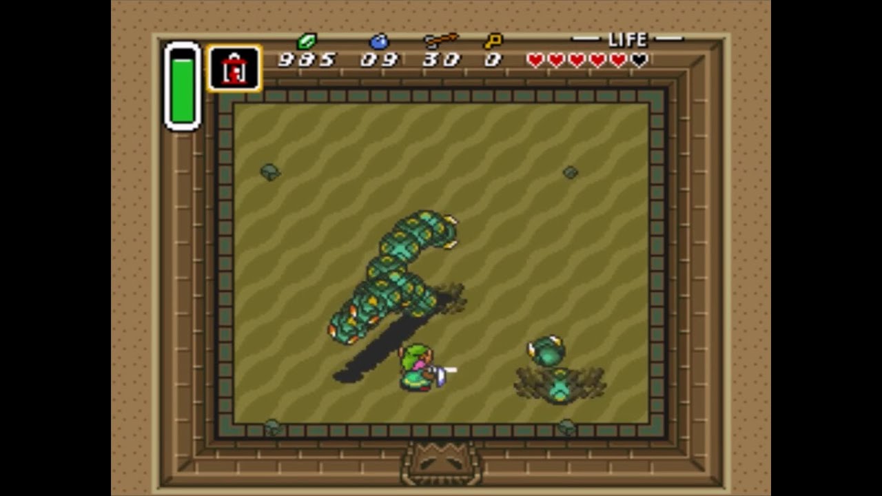 Legend of Zelda A Link to the Past (SNES) Part 03 Desert Palace & Zora