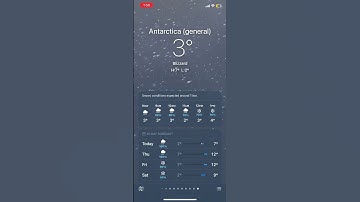 iOS Weather Animations: Blizzard Sunrise