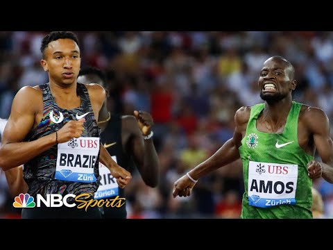 USA's Brazier turns on afterburner in classic men's 800m – Diamond League Zurich | NBC Sports