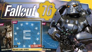 Fallout 76 - Atomic Shop Update: Enclave Bundle, Shelter & More!