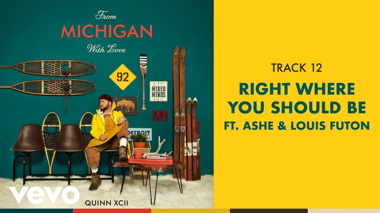 Quinn XCII   Right Where You Should Be Official Audio ft Ashe Louis Futon