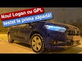 Noul Logan cu GPL: test la prima zăpadă