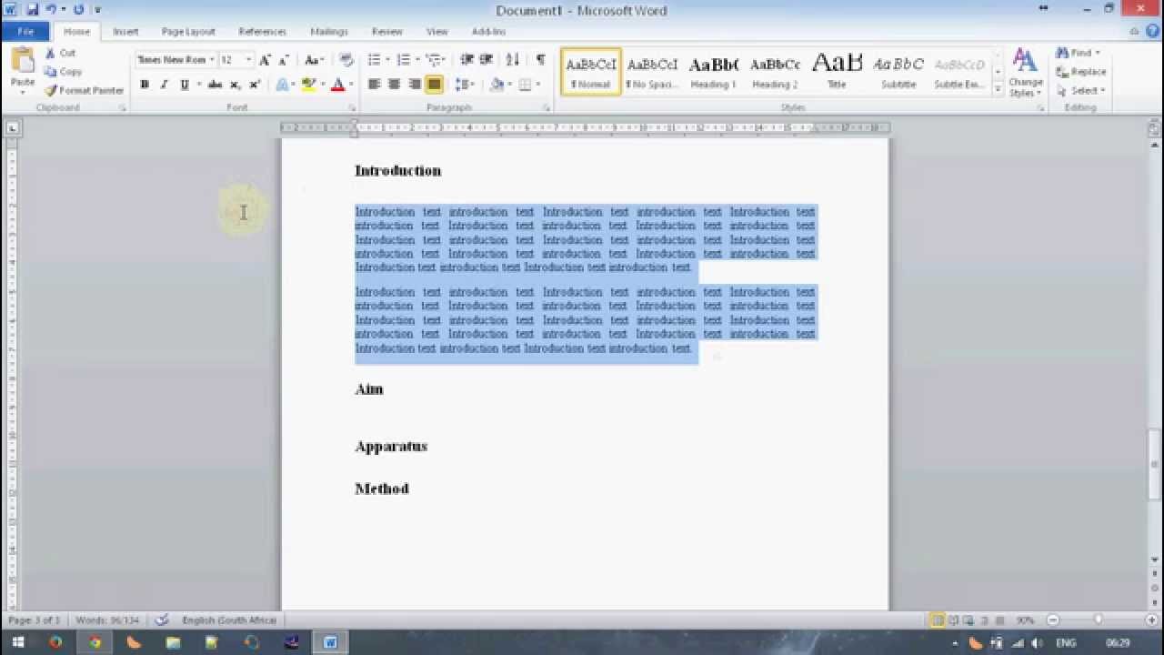 ⁣Microsoft Word tutorial: Creating a professional-looking technical report