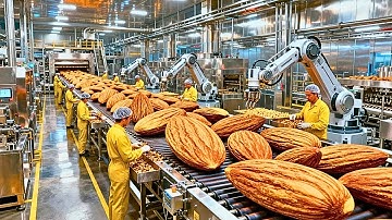 Inside the  Almond Factory: From Raw Harvest to Premium Nuts (Full Process)