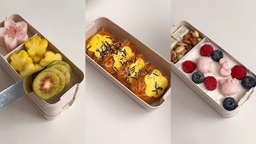 [ Organize Collections S1 ] 🥡🥢 Make lunch box with me