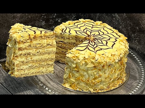 Несравненный домашний Торт «ЭСТЕРХАЗИ»-король любого праздничного стола! Со мной его испечь просто!